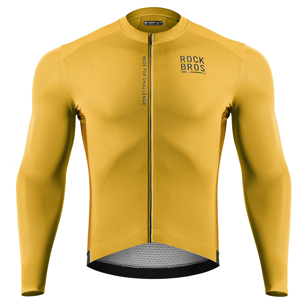 Rockbros 15120015023 ROAD TO SKY men's long sleeve cycling jersey S - yellow