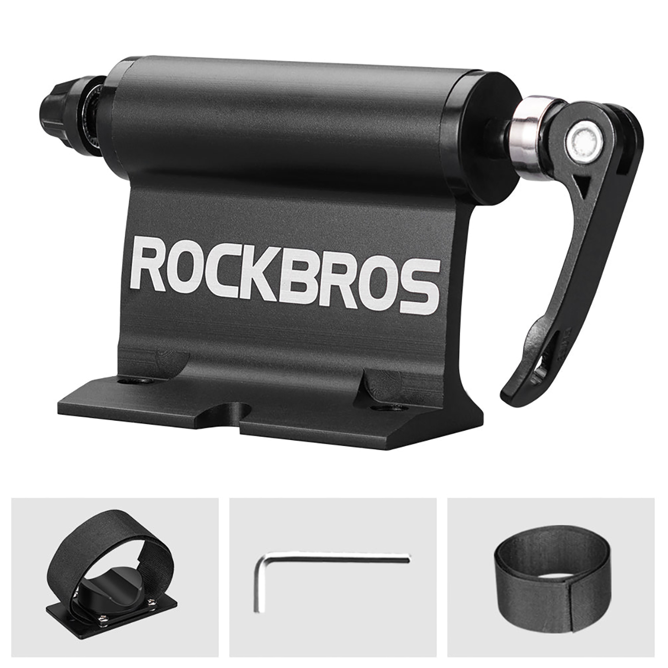 Rockbros XL1001 polkupyörän kattoteline – musta