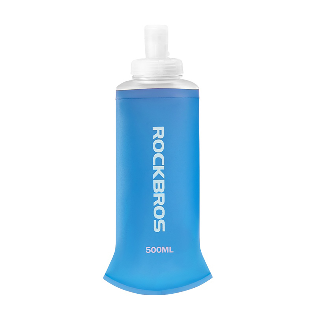 Rockbros 35210027002 pehmeä juoksupullo, 500 ml – sininen
