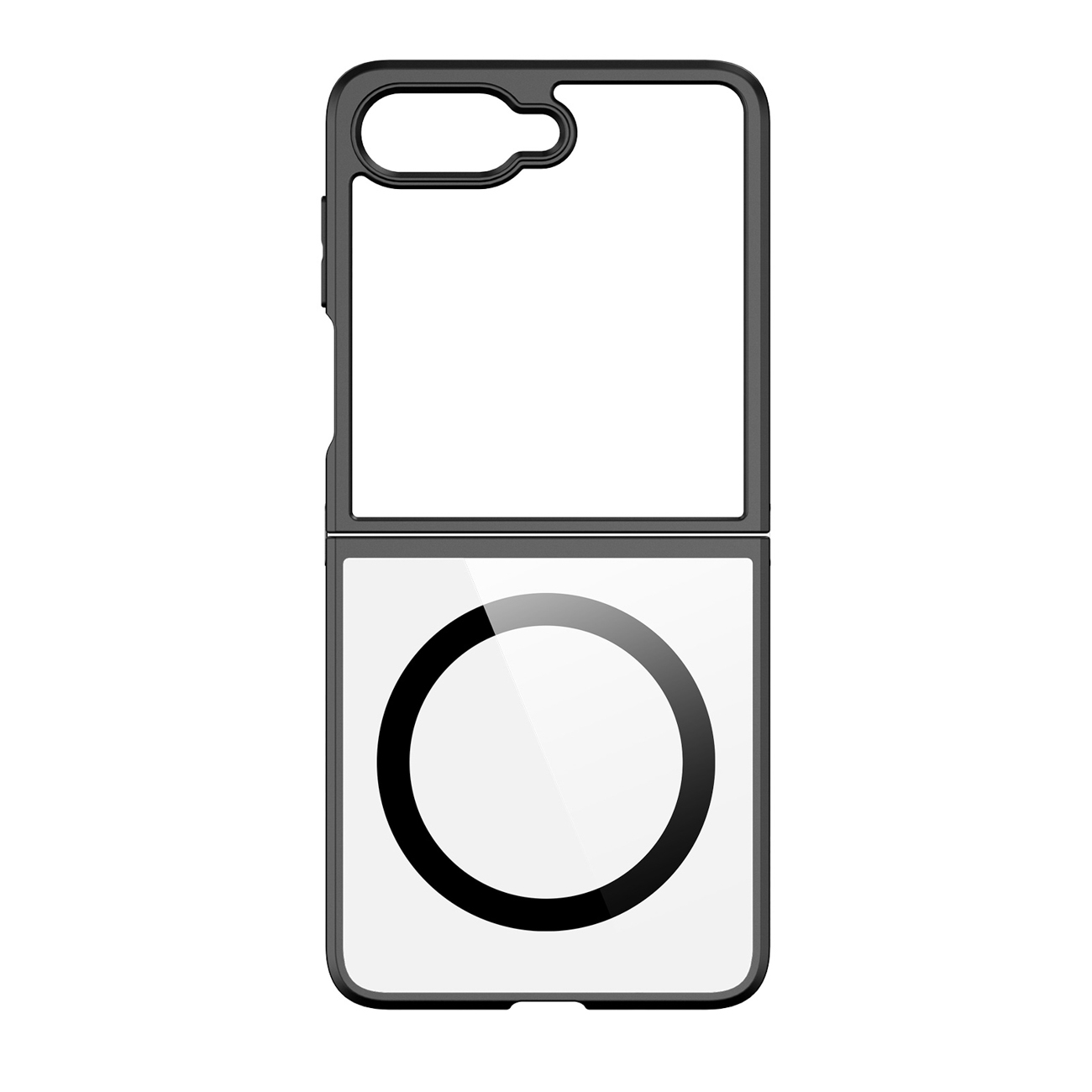 MagSafe-yhteensopiva DUX DUCIS AIMO MAG -suojakuori SAMSUNG Z Flip 8, musta