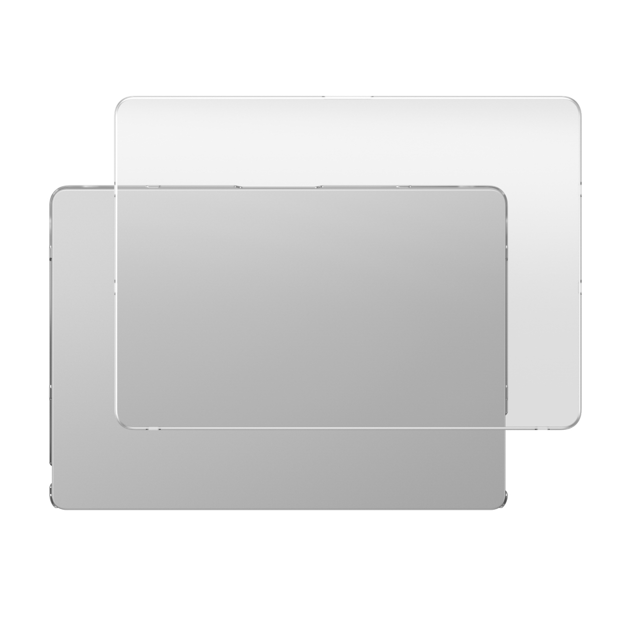 AmazingThing Titan kova suojakuori MacBook Air M5 13.6" - läpinäkyvä