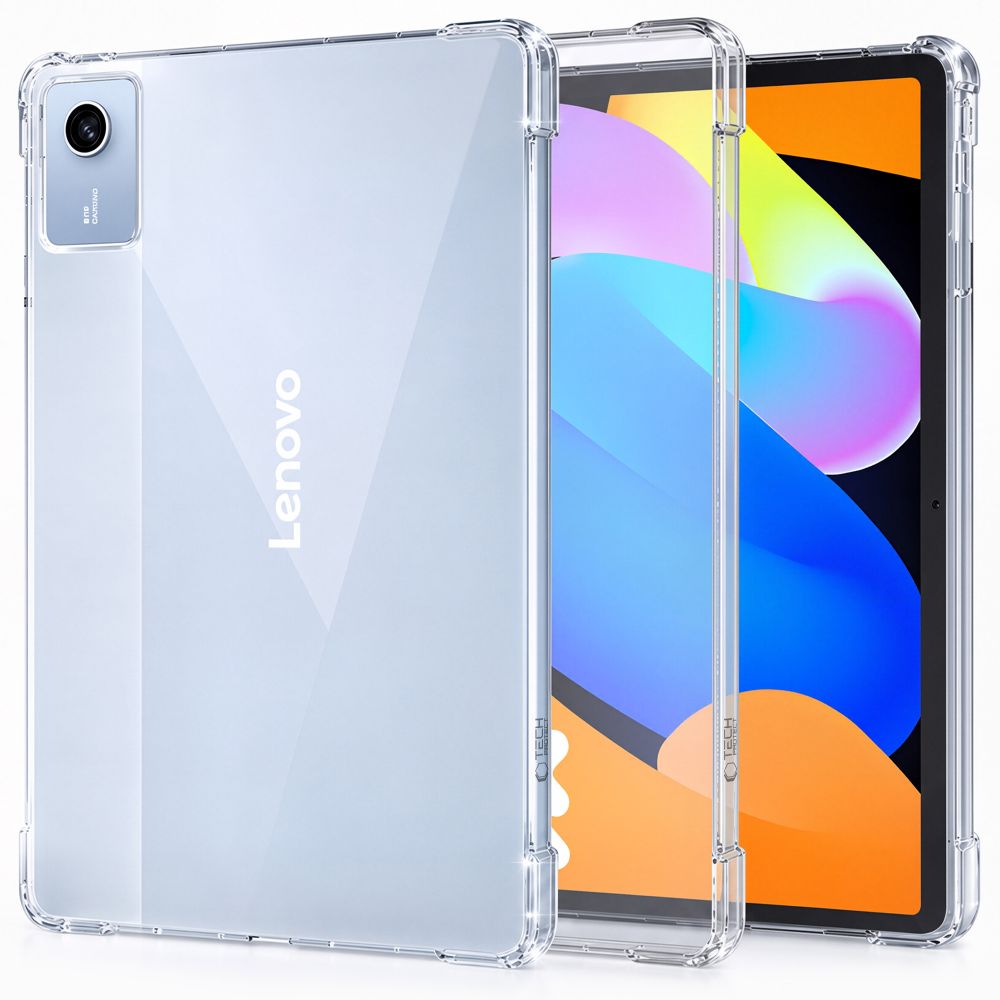 Tech-Protect FlexAir suojakuori Lenovo Idea Tab / K11 Gen. 2 11.0 TB-336 -tabletille – läpinäkyvä
