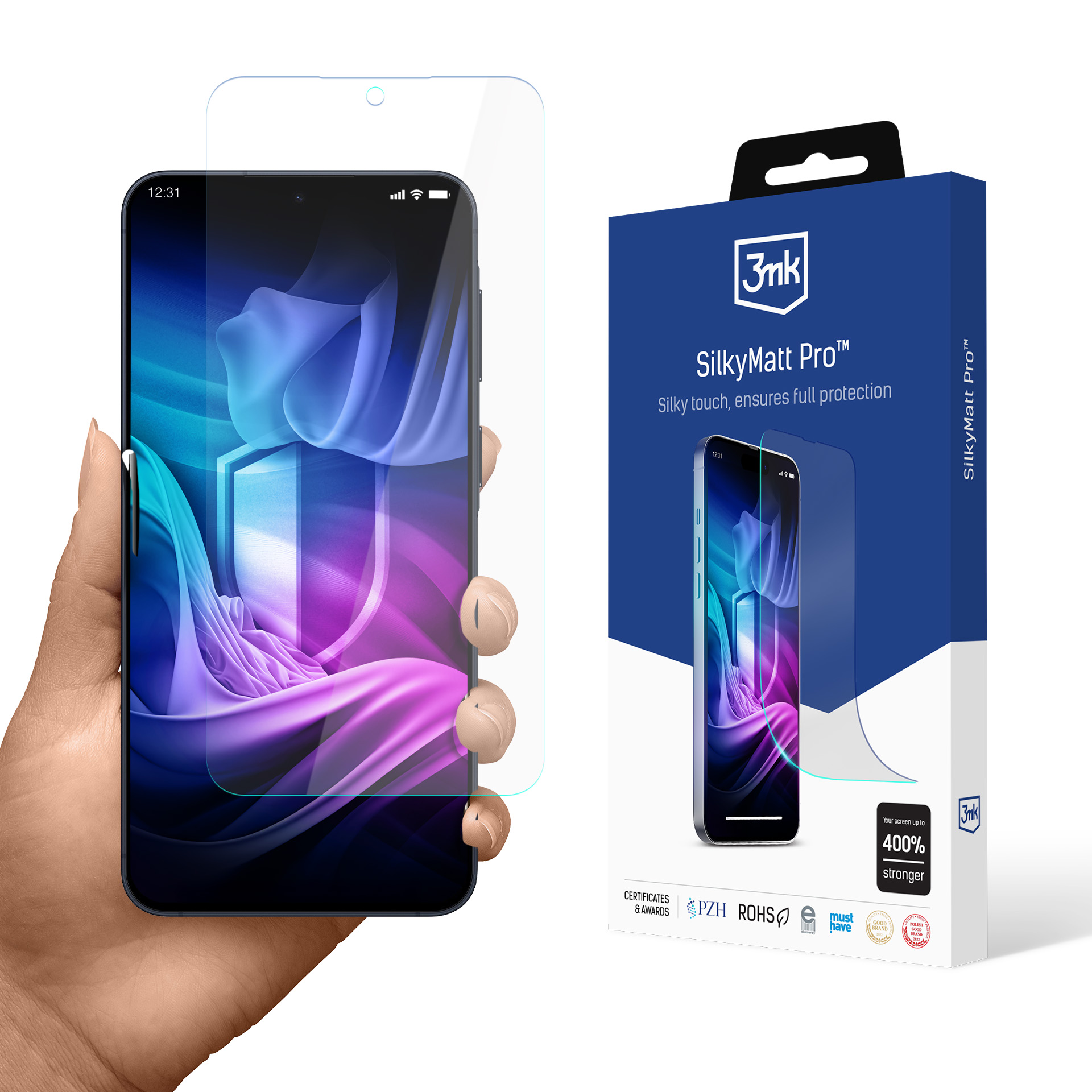 3mk SilkyMatt Pro matte screen-protection film for Samsung Galaxy A57