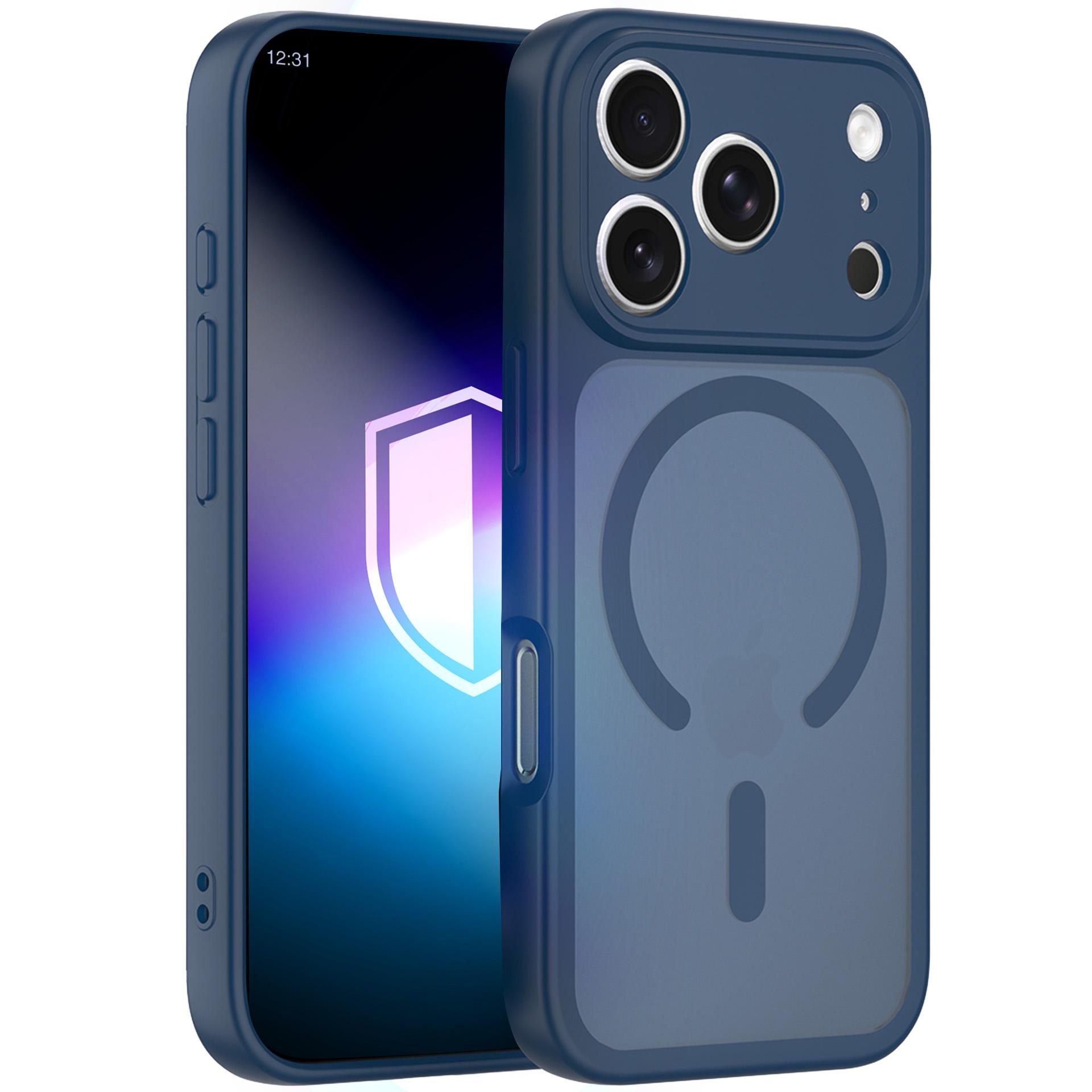 3mk Misty MagCase for iPhone 17 Pro Max / 18 Pro Max – blue