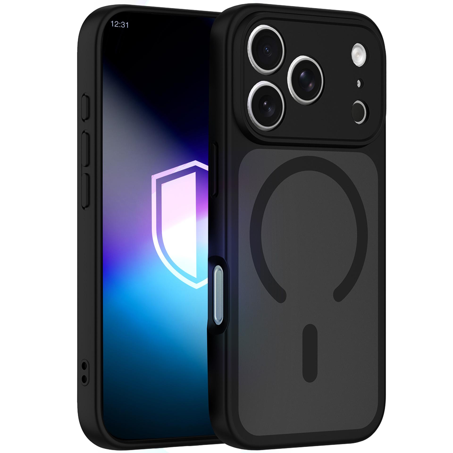 3mk Misty MagCase -suojakuori iPhone 17 Pro Maxille / 18 Pro Maxille, musta