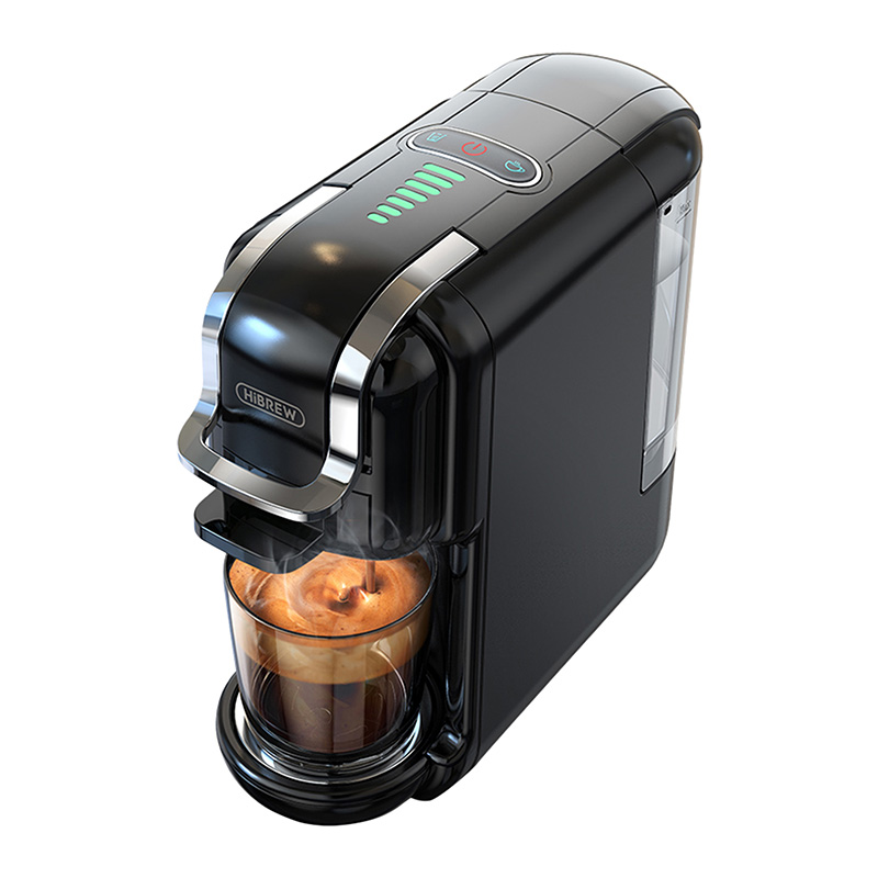 5-in-1 kapselikahvinkeitin HiBREW H2B (musta)