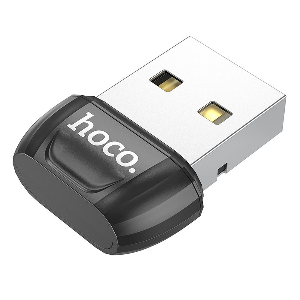 Hoco Bluetooth USB-A Sovitin UA18 Musta