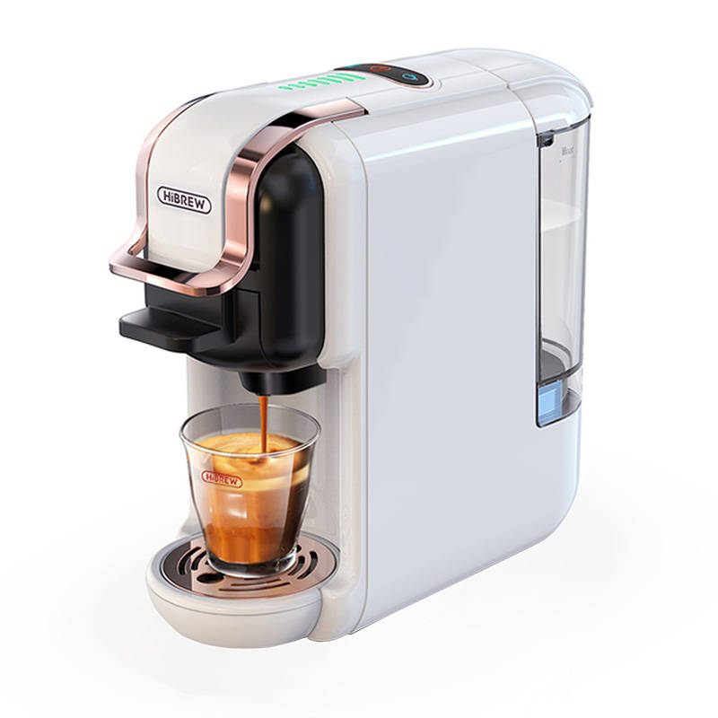 HiBREW H2B 5-in-1 kapselikahvinkeitin (valkoinen)