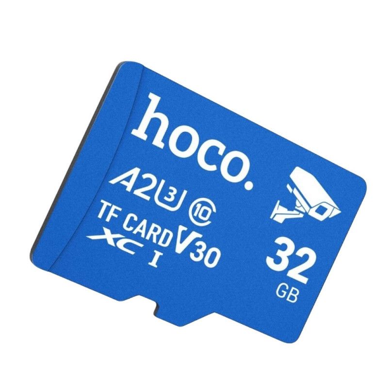 Muistikortti microSD 16 GB, luokka 10, UH-1, U3, V30, A2, Hoco, sininen