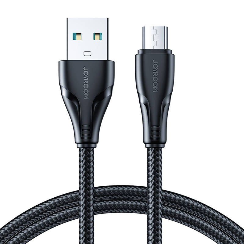 Micro USB-A -kaapeli / Surpass / 2m Joyroom S-UM018A11 (musta)