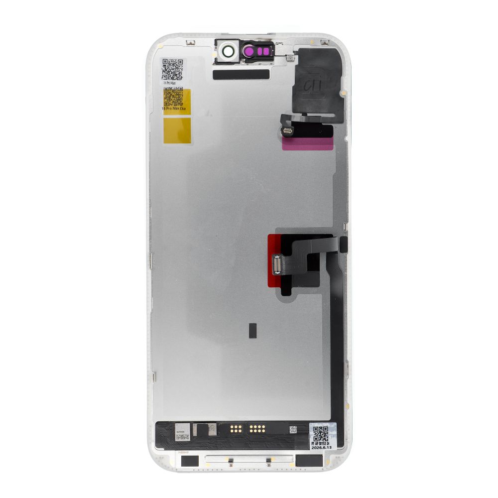 FixCell LCD-näyttö IPHONE 16 PRO MAX:lle SOFT OLED 120Hz lähestymisvaloanturin flex-kaapeli (diagnosoitavissa: käytetty)