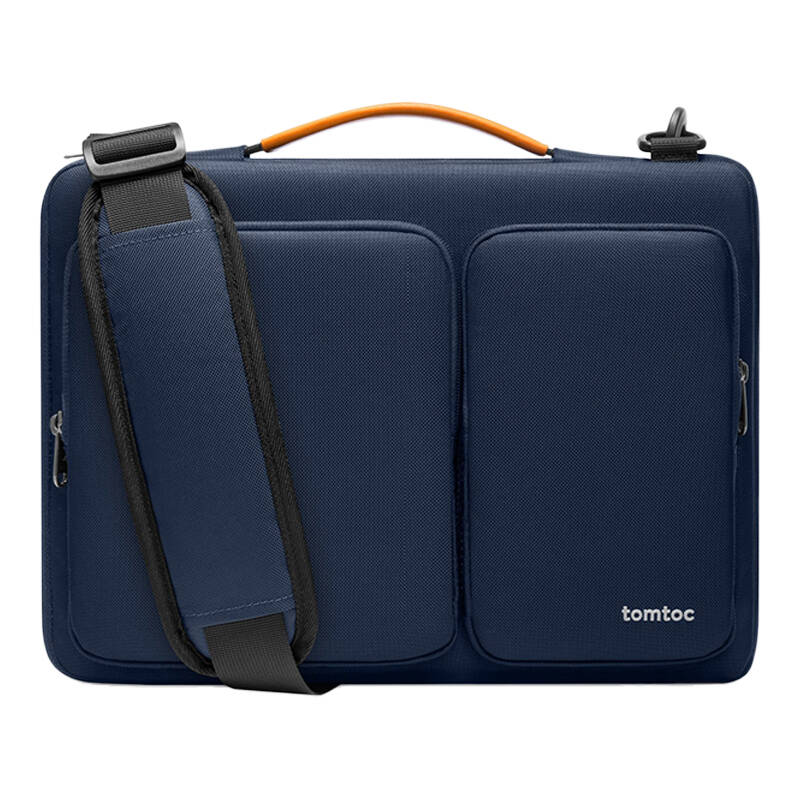 Kannettavan tietokoneen laukku 13,5-14'' Tomtoc Defender-A42 (tummansininen)
