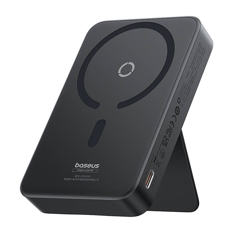 Varavirtalähde Baseus MagPro Magnetic 5000mAh 20W, MagSafe (musta)