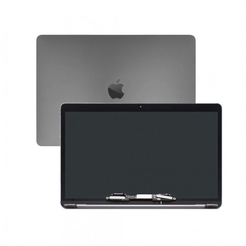 LCD-näyttö täydellisellä kotelolla Macbook Air 13" Retina M1 (2020) (A2337) -laitteelle, harmaa