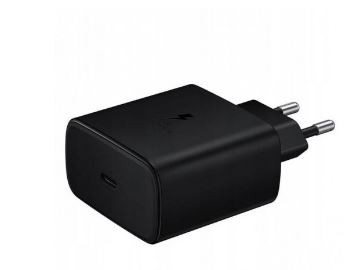 Laturi alkuperäinen Samsung Super Fast Charging (Type-C) EP-TA845EBE (45W) musta