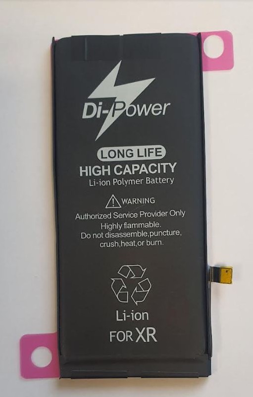 Akku "Di-Power" (suurempi kapasiteetti) iPhone XR:lle 3442mAh