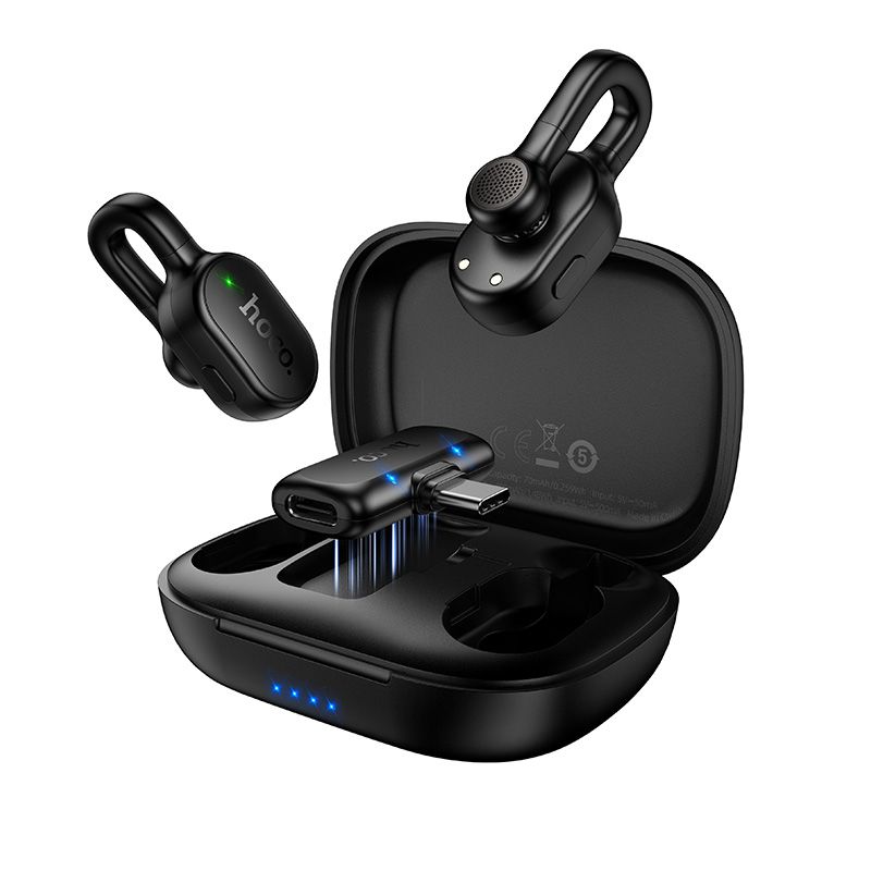 Langaton solmiomikrofoni Hoco L27, USB C, musta