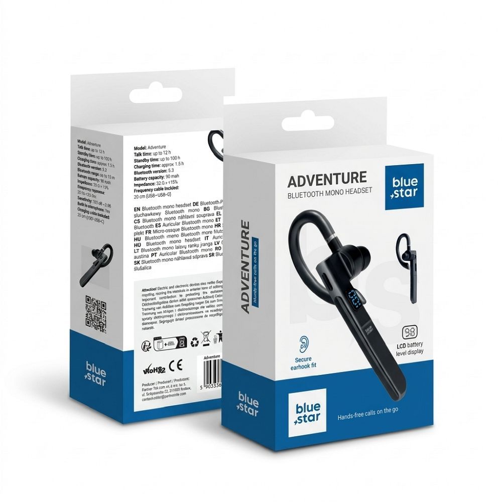 Blue Star Adventure Bluetooth-handsfree-laite