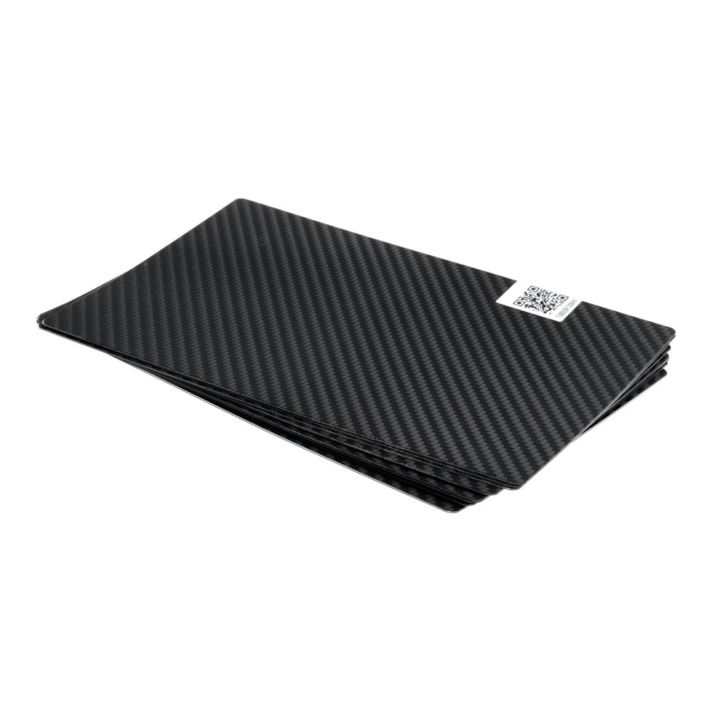 Kalvo takakannelle 180 x 120 mm 10 kpl - hiilikuitu