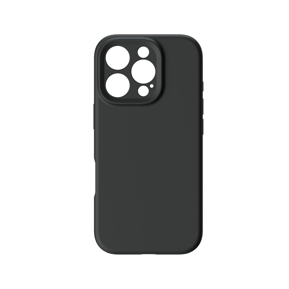Case for iPhone 16 PRO Forcell F-Protect Rubber Premium compatible with MagSafe black