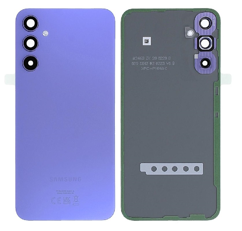 Samsung A346 A34 5G 2023 takakansi, violetti, alkuperäinen (käytetty, kuntoluokka C)