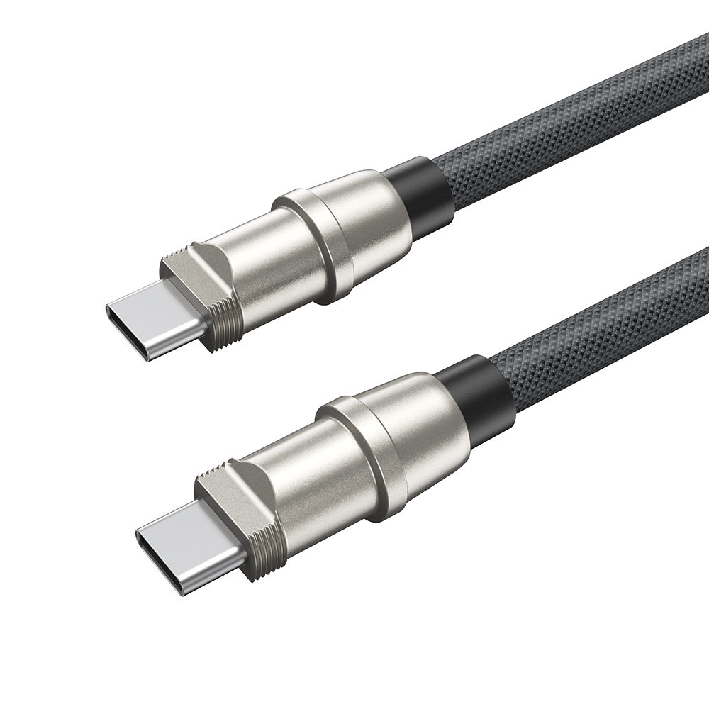 BWOO hihnakaapeli USB-C - USB-C 1.2m 60W hihnalla