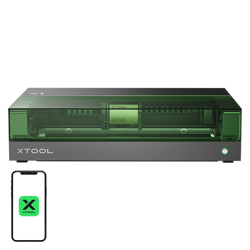 xTool S1 40W 2-in-1 laserkaiverrin – kaikki yhdessä -sarja (musta)