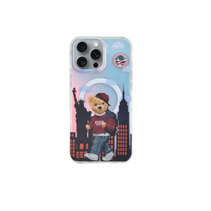 Suojakuori Zuck Bear Darnell Magsafe iPhone 16 New York TTT