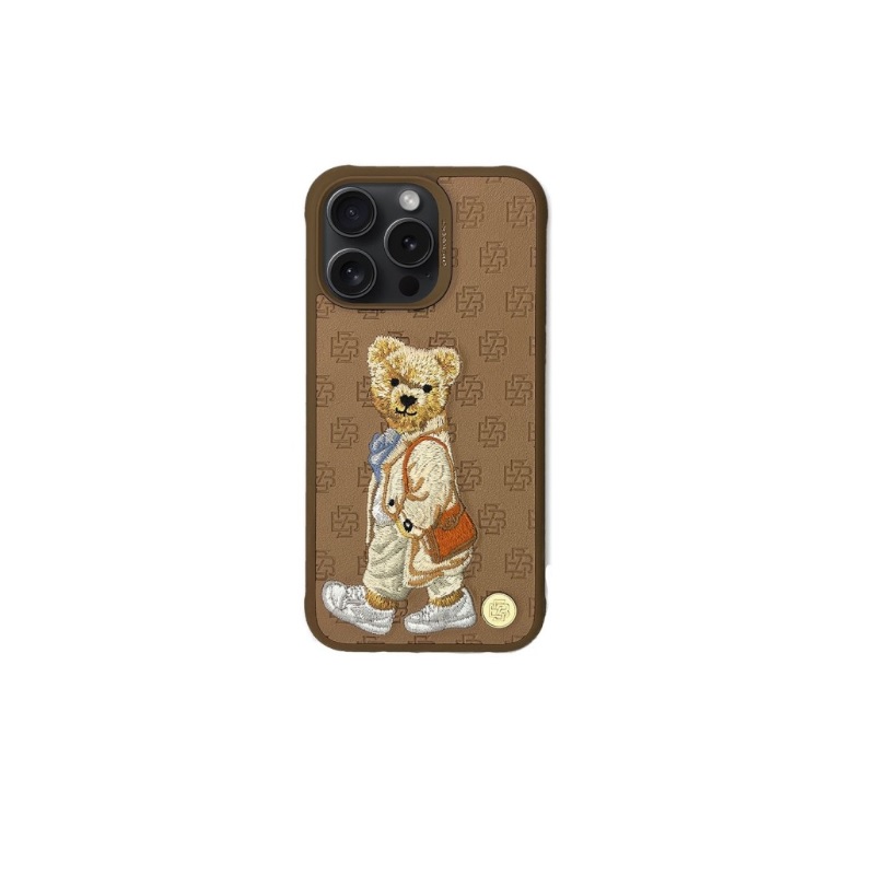 Zuck Bear Paris Gentleman iPhone 15 Pro Suojakuori Bag