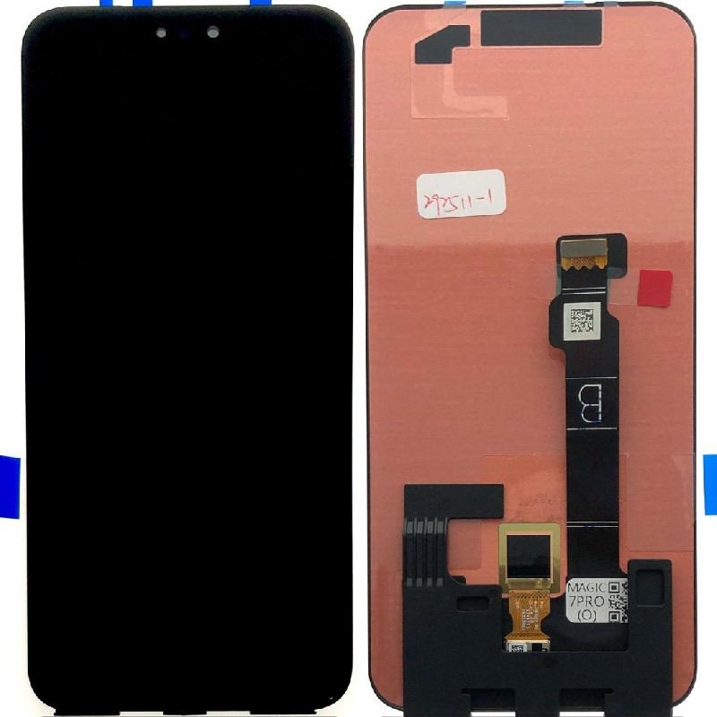 Huawei Honor Magic7 Pro 5G:n LCD-näyttö, kosketusnäyttö, musta, alkuperäinen