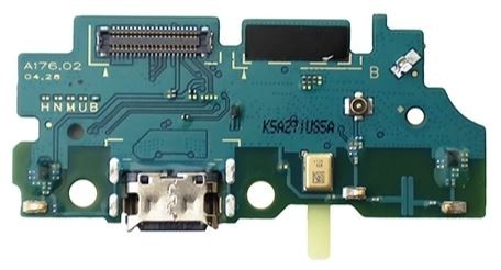 Flex Samsung A176 A17 5G: liitin, mikrofoni, kuulokeliitin, alkuperäinen (huoltopaketti)