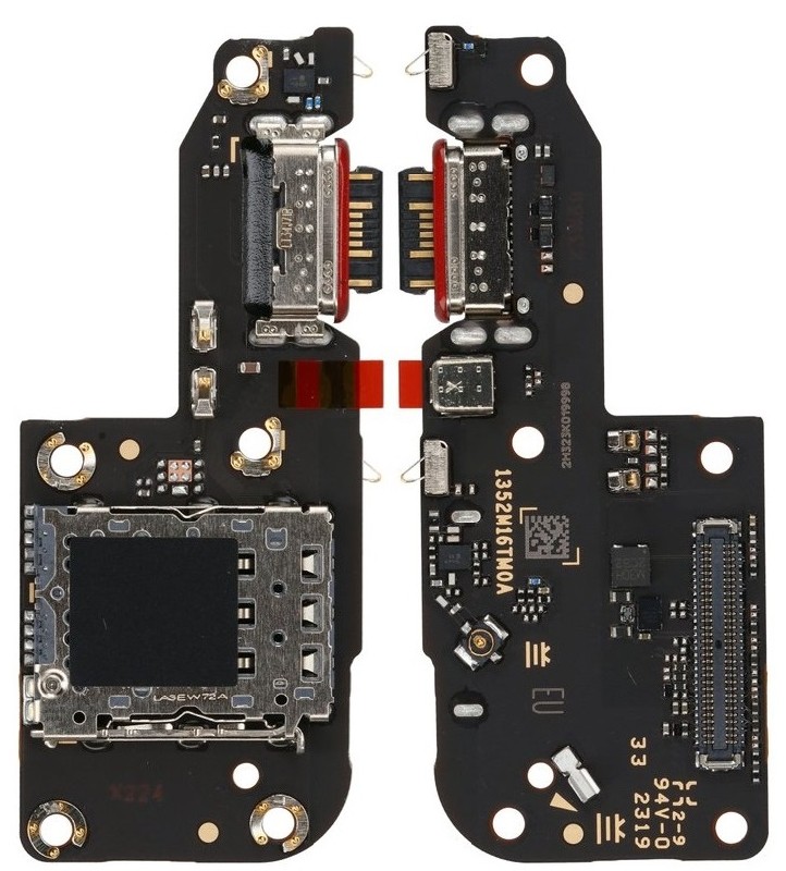 Joustava liitin Xiaomi Poco F5 5G latausliitännällä ja mikrofonilla alkuperäinen (service pack)