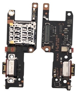 Flex Xiaomi Redmi Note 15 Pro 5G with charging connector and microphone, SIM card contact original (service pack)