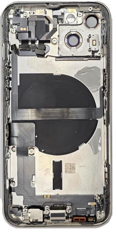 Akun kansi iPhone 13 Starlight NFC-latausfleksillä, mikrofonilla alkuperäinen (käytetty Grade B)
