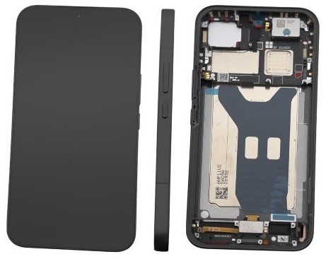 LCD-näyttö Xiaomi Poco F8 Ultra 5G kosketusnäytöllä ja kehyksellä, musta, alkuperäinen (huoltopakkaus)