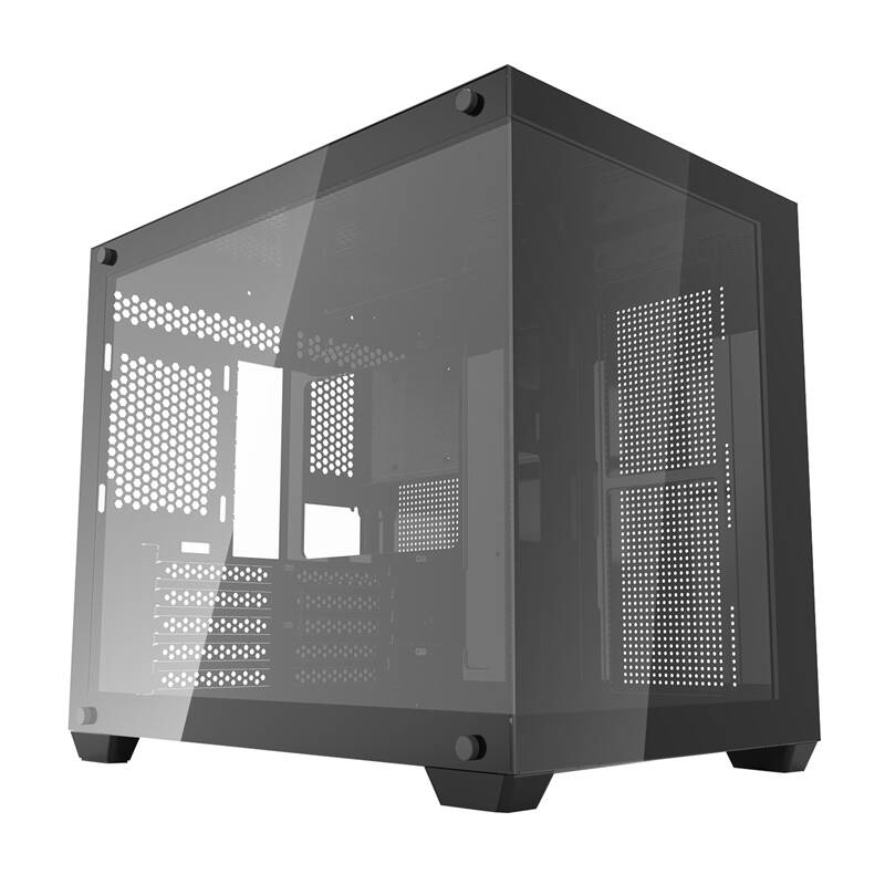 Darkflash C285MP -tietokonekotelo (musta)