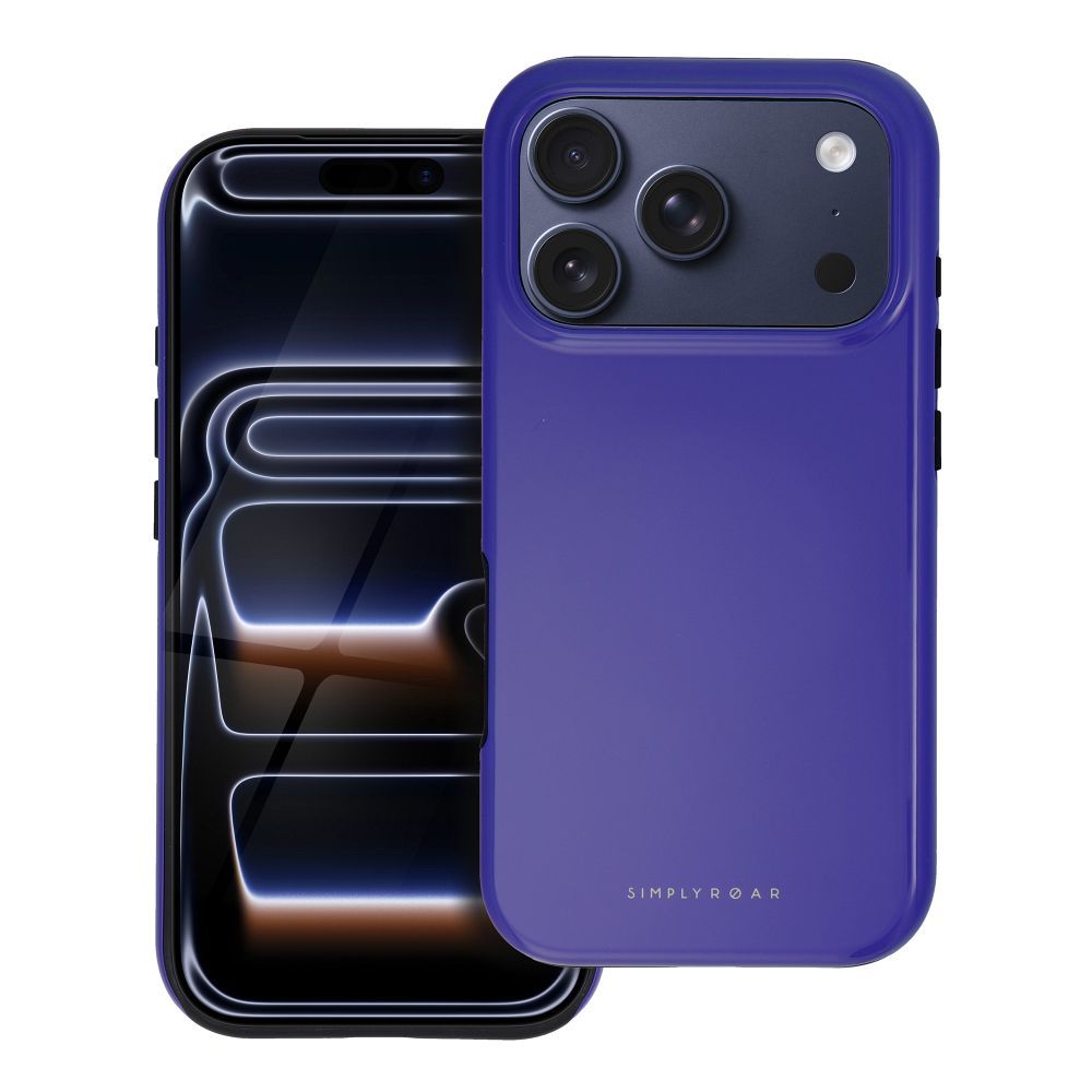 ROAR case RAINBOW BUMPER compatible with MagSafe for SAMSUNG A37 purple