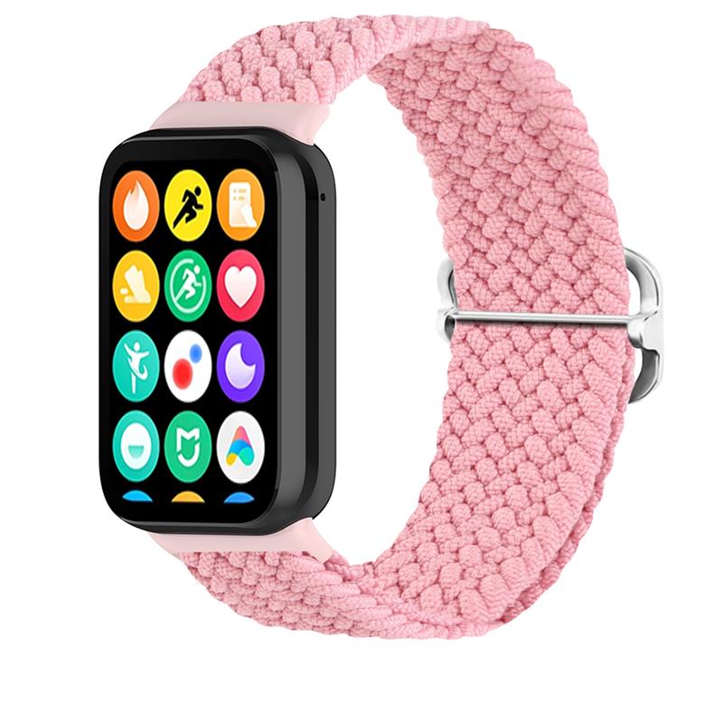 Punottu hihna Mi Band 8 Pro/M8 Pro (1) vaaleanpunainen