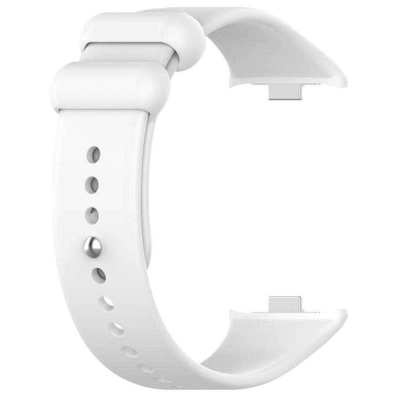 SILIKONIHIHNA MI BAND 8 PRO /M8 PRO (12). VALKOINEN