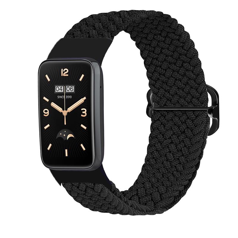 PUNOTTU HIHNA MI BAND 7 PRO/ M7 PRO (2) MUSTA