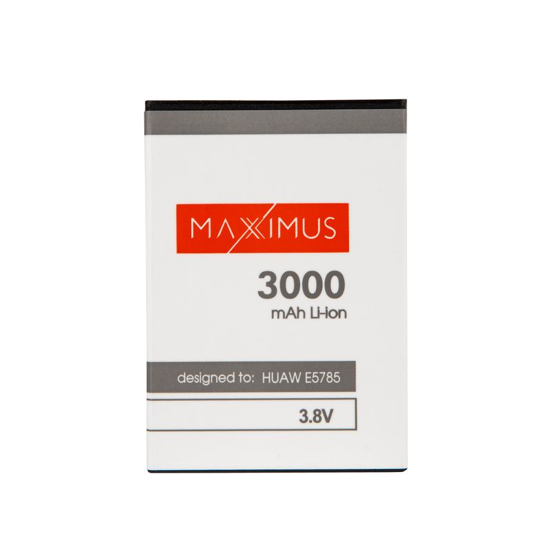 Akku MAXXIMUS HUAWEI E5785 3000mAh modeemille HB824666RBC