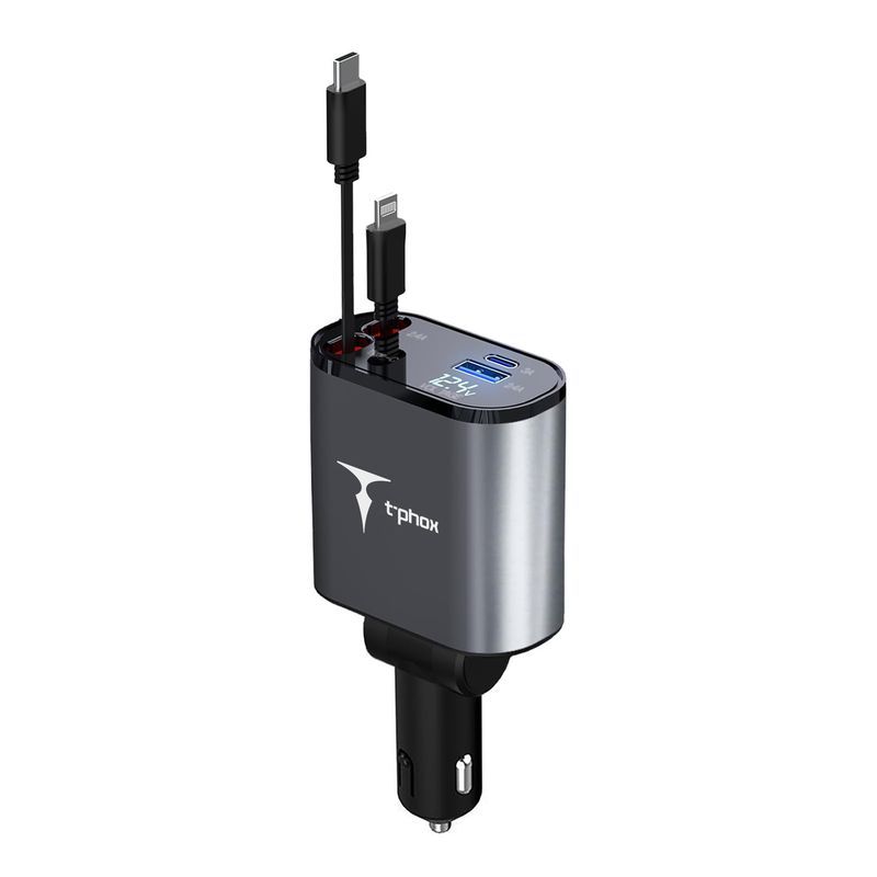 Autolaturi T-PHOX Flexit 4in1 86W, harmaa