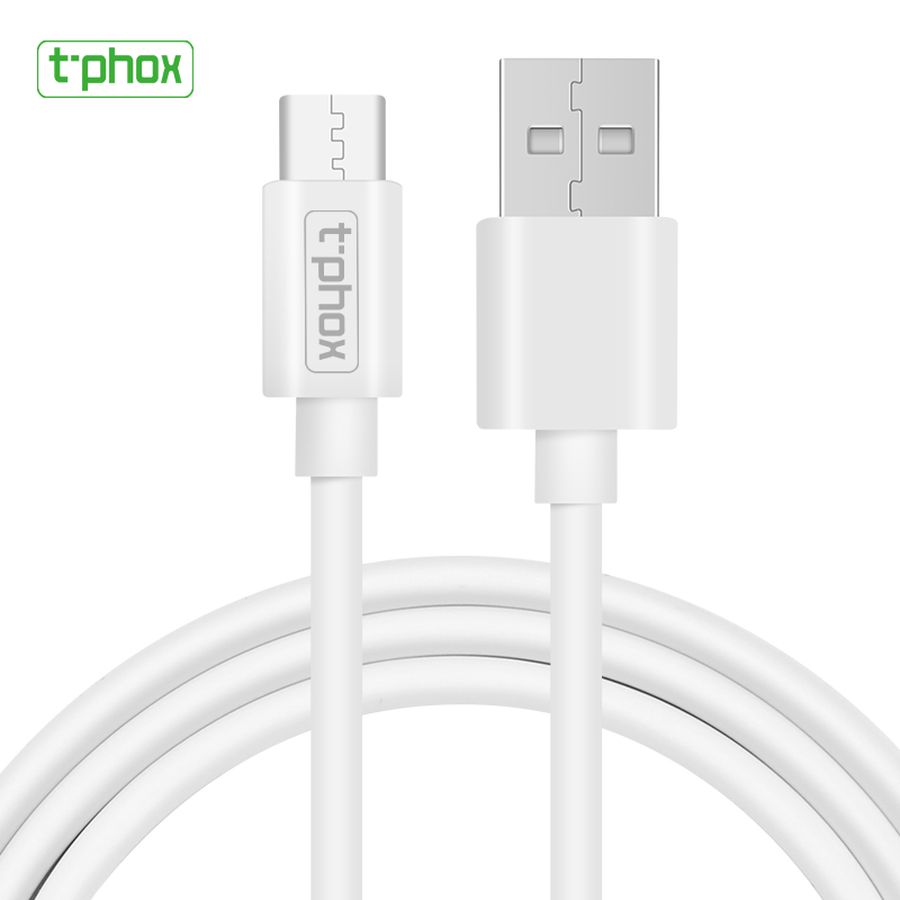 T-PHOX kaapeli Exceed USB-C, valkoinen, 1M