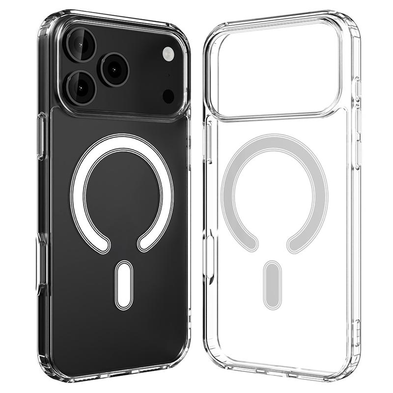Mercury Jell Hard iPhone 17 Pro Max / 18 Pro Max MagSafe, läpinäkyvä