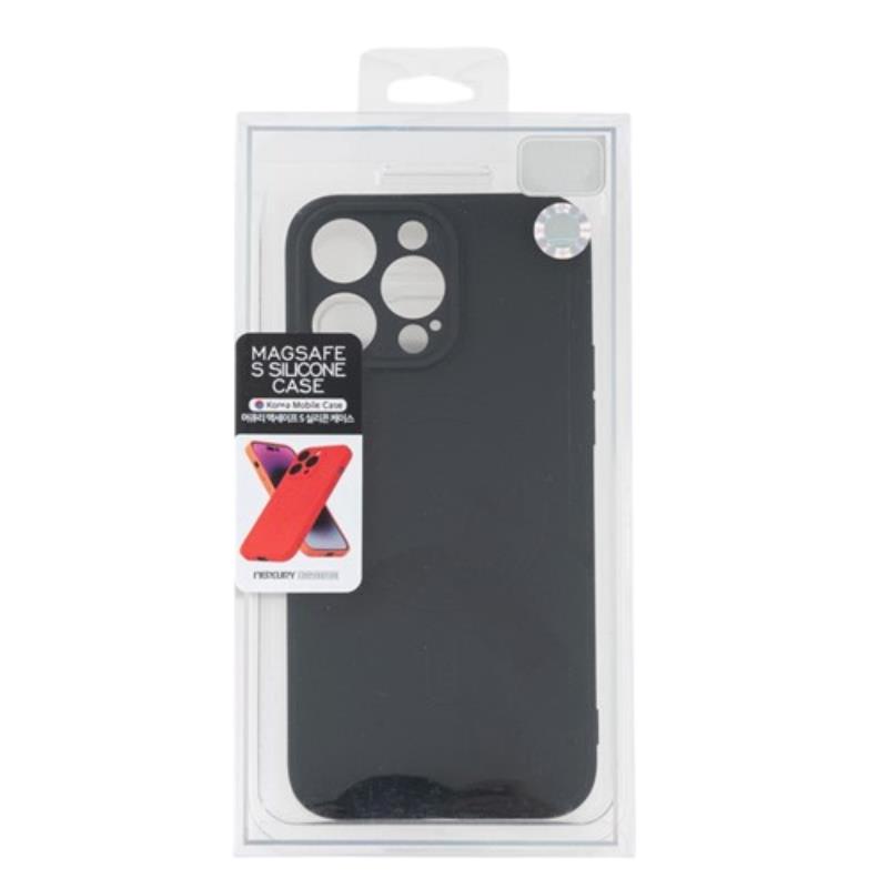 Mercury MagSafe Semi-Silicone -suojakuori iPhone 15:lle