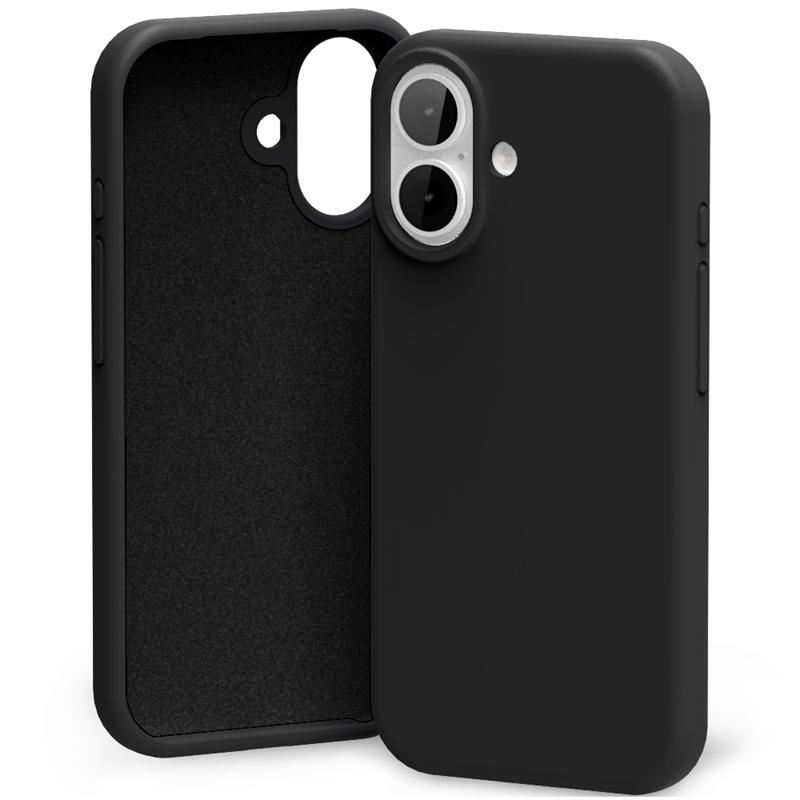 Mercury Silicone suojakuori iPhone 17, musta