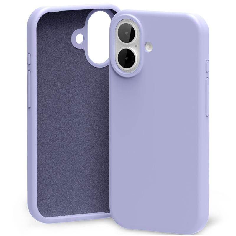 Mercury Silicone suojakuori iPhone 17, laventelinharmaa