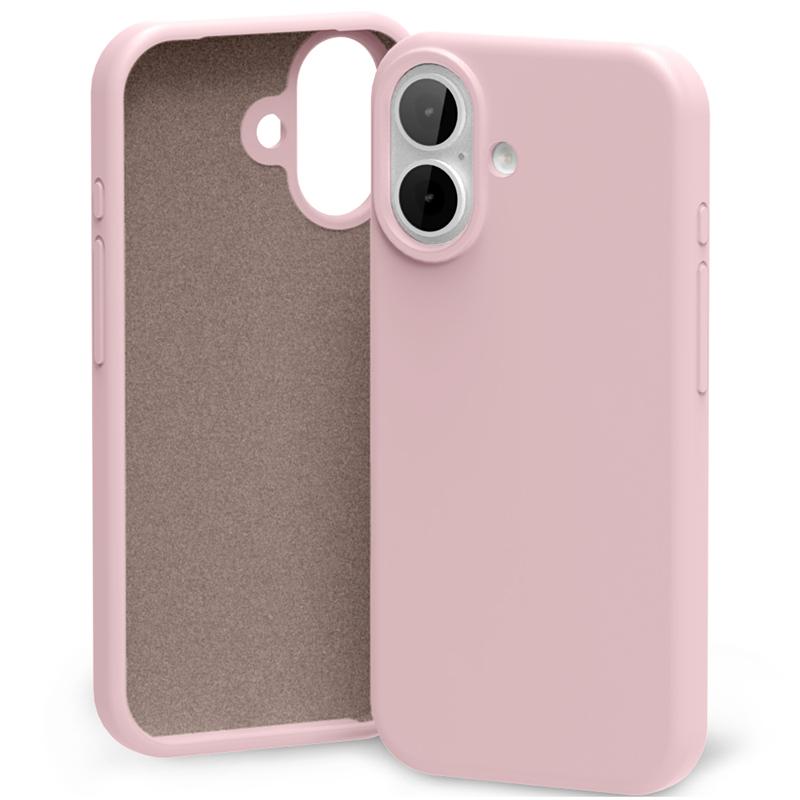 Mercury Silicone suojakuori iPhone 17, hiekanpunainen