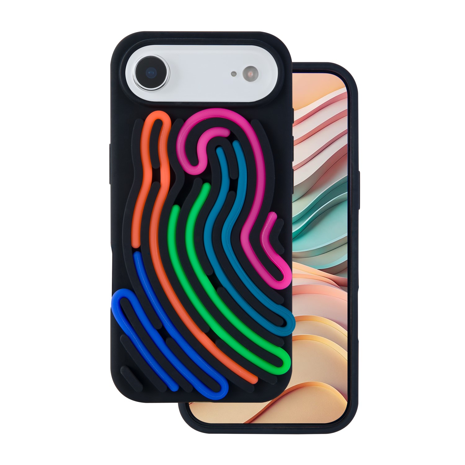 DIY Snake suojakuori iPhone 17 Air 6,6" musta