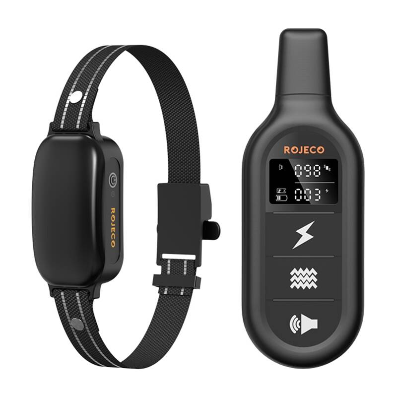 Rojeco 1000M PD521 sähköinen haukunestopanta (musta)